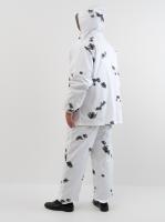 Костюм маскировочный зимний  расцветка Клякса, ткань бязь, р.60-62/182-188