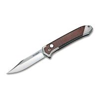 Нож складной автоматический Boker by Magnum Rubico Auto сталь 440A, рукоять СтальCarbon, замок Button-Lock (01SC054)