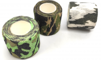 Камуфляжная лента для ружья ширина 5см, длина 3,0м - цвет в ассортименте