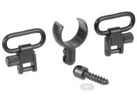 Антабки ShotTime быстросъёмные на приклад и на ствол D=20.3-21.6мм, для ремня 25мм (ST-1593-2)