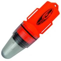 Фонарь светодиодный сигнальный для дайвинга Princeton Tec AQUA STROBE ROCKET RED, свет 100 люмен (AS-10-RR-CP)