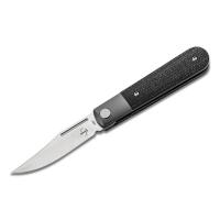 Нож складной Boker 01BO932 Modern Barlow сталь Nitro-V, рукоять микарта/сталь, замок Liner-Lock, клинок Satin