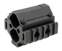 База  Weaver LEAPERS UTG  на ствол трехсторонняя универсальная, 5 слотов (MNT-BR005)