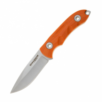 Нож с фиксированным клинком Magnum 02YA123 Orange Outdoor сталь 440А, рукоять G10, ножны Kydex