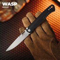 Нож складной Mr.Blade Wasp сталь D2, клинок Stonewash, рукоять G10 Black (MB384-D2SW/G10BK)