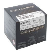Патрон 308 WIN S&B 11,7 г SP п/об. (Bulk Packing Box) (50шт.) 