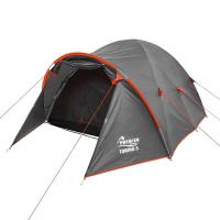 Палатка трёхместная TORINO-3 Premier Fishing (215х220х135 см, тамбур, антимоскитная сетка) (PR T-3-GR)