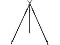 Опора для ружья ShotTime, трипод, 103-180 см, V-образный упор 360°, цвет чёрный, 870 г