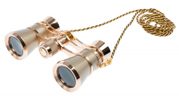 Бинокль театральный БТ 3*25  золотой