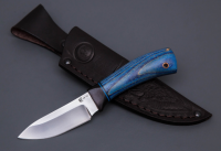 Нож Шкурник-1 из стали VG-10, наборная рукоять из ясеня, притин граб и G10 (66353)