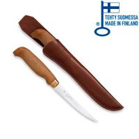 Нож филейный финский MARTTIINI Superflex сталь X46Cr13, клинок 10 см, рукоять берёза с восковым покрытием