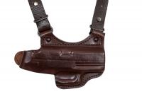Кобура наплечная горизонтального ношения мод.Т1 ПЯ кожа, цвет  коричневый (132760035)