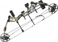 Лук блочный Centershot Grim камуфляж KIT (усилие 7-27 кг, 88 м/с, сброс 75%, вес 1,6 кг)