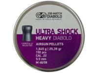 Пуля пневматическая JSB Ultra Shock Heavy кал. 5,5 мм (1,645 г, 150 шт.)