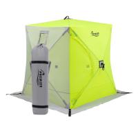 Палатка зимняя двухместная Premier Fishing КУБ арт.186255 (1,8х1,8м., без дна, вентиляция, ввёртыши)