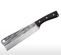 Нож мясной Тяпка ст.5Cr15MoV, цельнометаллический, длина 33 см, обух 5 мм, чехол