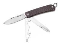 Нож складной многопредметный Ruike S31-N сталь Sandvik 12C27, рукоять коричневая G10, Slip Joint
