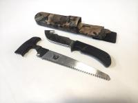 Разделочный набор охотника Outdoor Edge Griz-Pak нож-скинер сталь AUS8, пила для костей (GPA-1)