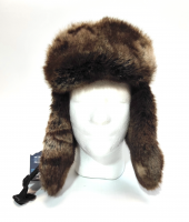 Шапка-ушанка СЛЕДОПЫТ RANGER, мембрана/полиэстер/хлопок, шиншилла, цв. камуфляж, р-р XL PF-CAP42	