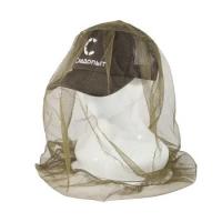 Накомарник СЛЕДОПЫТ на резиновой утяжке с фиксатором, цвет зеленый (PF-MG-06)