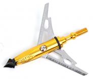 Наконечник охотничий раскрывающийся Accmos G2 100 grn, 2 лезвия, 49 мм раневой канал 