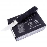 Нож складной с фронтальным выбросом Steel Claw "ТТ03" сталь D2, рукоять G10, замок Out-the-Front Double Auto