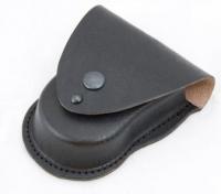 Чехол для наручников "БРС" формованный - кожа, цв.черный