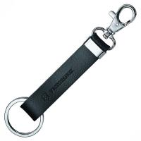 Подвеска на ремень Victorinox 4.1853, чёрная кожа, кольцо и карабин