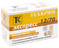 Патрон 12/70 Картечь 8,0 мм Экспресс Техкрим
