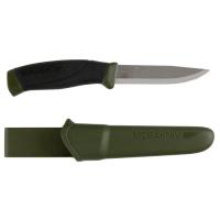 Нож Morakniv Companion MG (C), углеродная сталь, цвет хаки (11863)