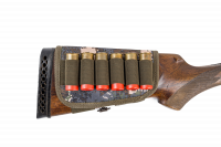 Патронташ на приклад  кал.12-20 на 6 патронов, ткань  (190161100)