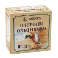 Патрон 12/70 №7 б/к 32 г Premium Сибирь (г.Новосибирск) 