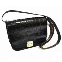 Набор подарочный Ягдташ №4 с художественным тиснением на коже (нож, сомелье, фляжка)