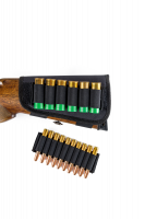 Патронташ на приклад универсальный кал.12,16, 20, 7,62, ткань синтетическая (190831100)