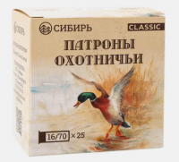 Патрон 16х70 №7  28 г (CX-2000NS) Сибирь (Новосибирск)