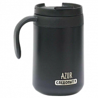Термокружка "Следопыт-AZUR"  0,5 литра, нержавеющая сталь (PF-CWS-P104)