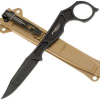 Нож скелетник N.C.Custom Thorn Razvedos Edition сталь AUS-8, клинок Black Stonewash, ножны Coyote