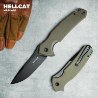Нож складной Mr.Blade Hellcat сталь VG10, клинок BlackWash, рукоять G10 Olive (MB900-V10BSW/G10OD)