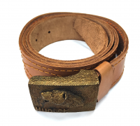 Ремень поясной "Хантер" кожа, бляха литьё