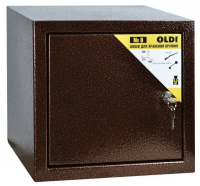 Шкаф металлический OLDI №8 - пистолетный сейф (300*320*200мм, 1 полка, 1,5мм.)