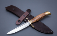 Нож НКВД сталь 65х13, рукоять ясень, гарда литьё (66222)