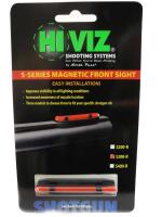 Мушка HiViz  магнитная красная  S300-R на вентилируемую прицельную планку 5,5-8,3 мм (S300-R)