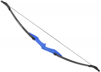 Лук классический Centershot Epic синяя рукоятка, 25# (11кг)