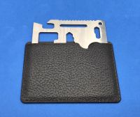 Многофункциональная "швейцарская" карта 12 функций (нож, отвертка, открывашка, пила, линейка)