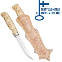 Нож традиционный финский MARTTIINI Lynx "Рысь" 139 сталь X46Cr13, рукоять карельская берёза