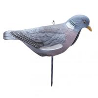 Чучело подсадное "Голубь Вяхирь" спокойный - полукорпусной, крепеж на палку, пластик, матовый окрас (IM 26-00R)