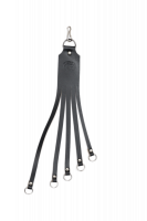 Утятница с кольцом, кожа, цвет черный (200070033)