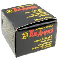 Патрон 7,62*39 об. 8 гр. лак. ст.гл. FMJ-1 (УПЗ) Патрон 7,62*39 об. 8 гр. лак. ст.гл. FMJ-1 (УПЗ)