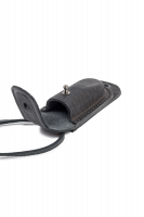 Чехол для складного ножа малый Хольстер 25 лет (90*25*18), кожа, цвет чёрный(231570000)