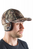 Бейсболка утепленная Сигнал NEON,  искусственная замша, расцветка лес (р.57-58) (361099529)